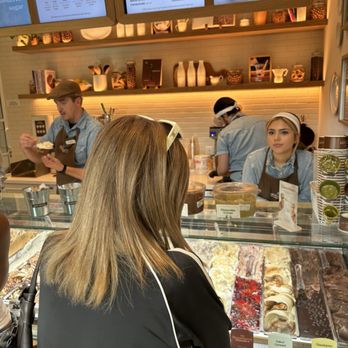 Bacio Di Latte - Counter. So many choices! - Desserts Near Me - Torrance, California