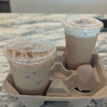 Little Ox Coffee - Iced Pandam Latte, Iced Salted Cream Latte - Coffee & Tea Near Me - Fullerton, California