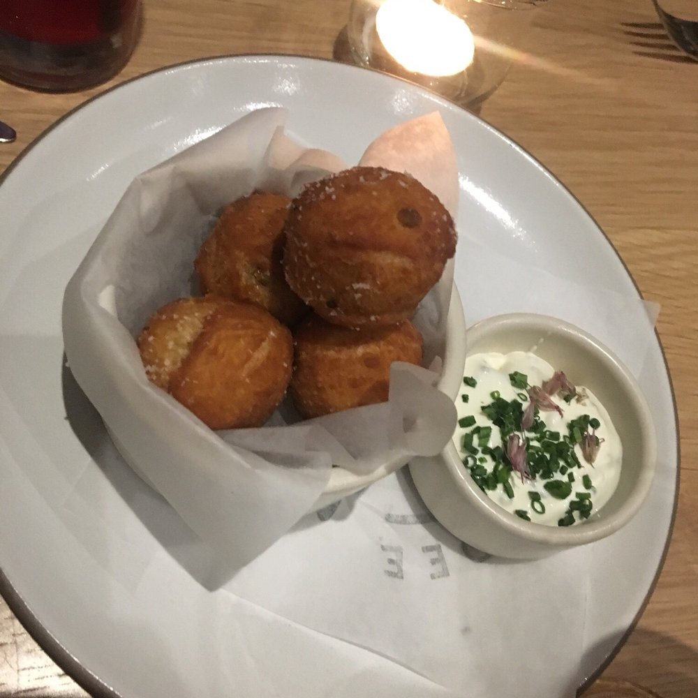 Chickadee - Sour cream and chive donut - New American Near Me - Boston, Massachusetts