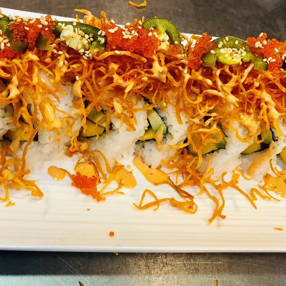 Sushi King House - Miami heat roll - Japanese Near Me - Vancouver, British Columbia Sushi King House - Miami heat roll - Japanese Near Me - Vancouver, British Columbia