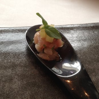 Spago - Hamachi ceviche, pear - New American Near Me - Beverly Hills, California Spago - Hamachi ceviche, pear - New American Near Me - Beverly Hills, California