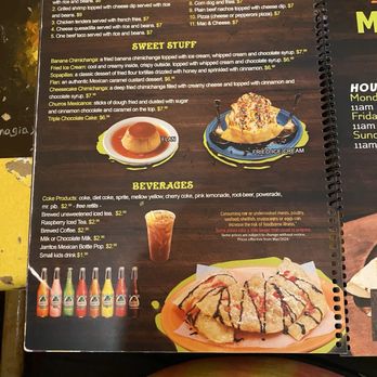 Mi Mezcalito - Menu - Mexican Near Me - Grayling, Michigan