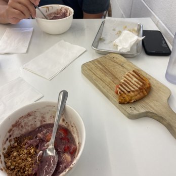 Urban Brew + Co - 2 açaí bowls half eaten grill cheese - Coffee & Tea Near Me - Beaufort, South Carolina Urban Brew + Co - 2 açaí bowls half eaten grill cheese - Coffee & Tea Near Me - Beaufort, South Carolina