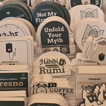 Rumi Coffee - Stickers - Coffee & Tea Near Me - Fresno, California