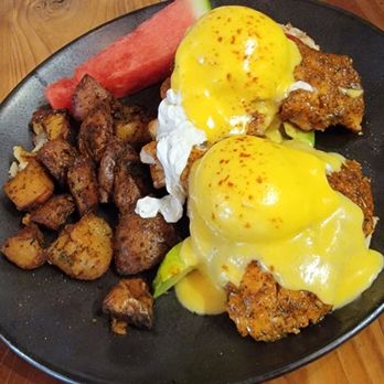 Moondog Cafe & Bakery - Holiday special: grouper eggs benedict - Cafes Near Me - Key West, Florida Moondog Cafe & Bakery - Holiday special: grouper eggs benedict - Cafes Near Me - Key West, Florida