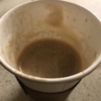 The Hideout Coffeehouse - After the foam subsided... this cup was $4.50 with tax - Coffee & Tea Near Me - Austin, Texas The Hideout Coffeehouse - After the foam subsided... this cup was $4.50 with tax - Coffee & Tea Near Me - Austin, Texas