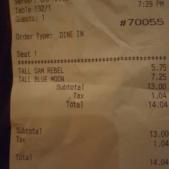 Buffalo Wild Wings - Proof and date and time - Sports Bars Near Me - Riverside, California