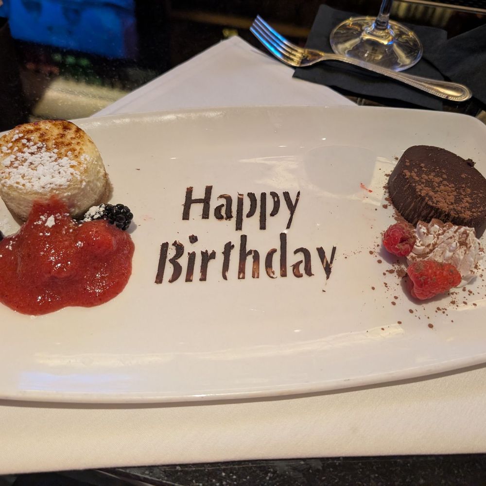 The Capital Grille - Complimentary birthday dessert - Steakhouses Near Me - Clayton, Missouri