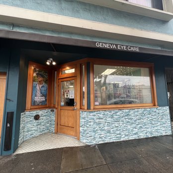 Geneva Eye Care - Front of office / entrance - Optometrists Near Me - San Francisco, California Geneva Eye Care - Front of office / entrance - Optometrists Near Me - San Francisco, California