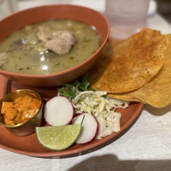 Quiero Brunch - Verde pork pozole - Mexican Near Me - Temecula, California