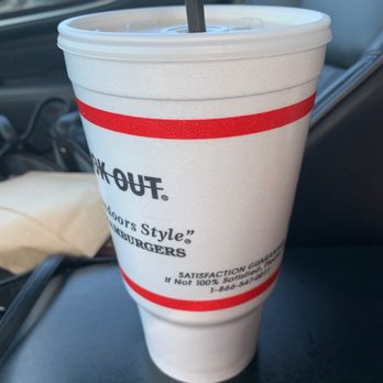 Cook Out - Huge Sweet Tea - Burgers Near Me - Jacksonville, Alabama