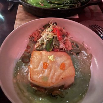 The Library - Sea bass - New American Near Me - Las Vegas, Nevada The Library - Sea bass - New American Near Me - Las Vegas, Nevada