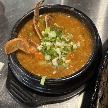 The Cast Iron Pot 3 - Crabmeat stew - Korean Near Me - Flushing, New York