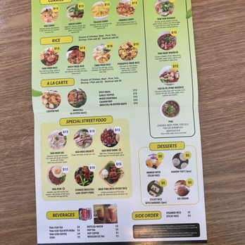 Thai Laughlin - Menu 05/24 - Thai Near Me - Laughlin, Nevada