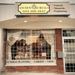 Ancient Burials - Funerals, Memorials & Preplanning - Come to our educational showroom office or we will make a house call.