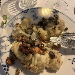 Restaurant PUK - Roasted cauliflower. - food - Dansk Near Me - København, 84