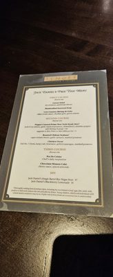 Menu photo 1 TENDER steakhouse + lounge Las Vegas, NV Menu photo 1 TENDER steakhouse + lounge Las Vegas, NV