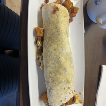 Yolk House - Veggie burrito- SO good!! - American Near Me - Topeka, Kansas Yolk House - Veggie burrito- SO good!! - American Near Me - Topeka, Kansas