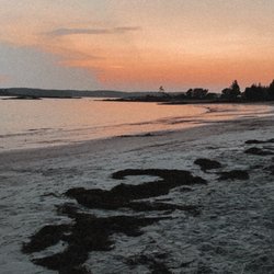 Pemaquid Beach - Pemaquid Beach - sunset
