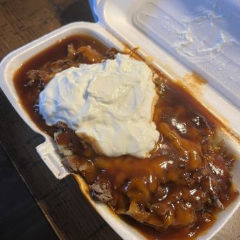 Hanks Smoked Briskets - Brisket Baked Potato - Barbeque Near Me - Indianapolis, Indiana