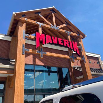 Maverik Adventure's First Stop - the front entrance of a restaurant - Convenience Stores Near Me - Thornton, Colorado