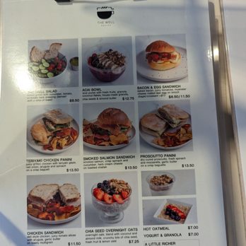 The Well Coffee - Menu March 2023 - Coffee & Tea Near Me - Flushing, New York