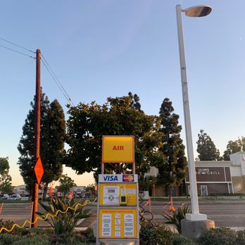 Shell - a gas station with a parking meter in the foreground - Gas Stations Near Me - Fountain Valley, California Shell - a gas station with a parking meter in the foreground - Gas Stations Near Me - Fountain Valley, California