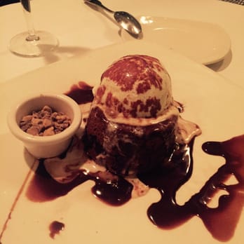 Chart House - the infamous chocolate lava cake ( Heath bar topping on the side) - Seafood Near Me - Alexandria, Virginia Chart House - the infamous chocolate lava cake ( Heath bar topping on the side) - Seafood Near Me - Alexandria, Virginia