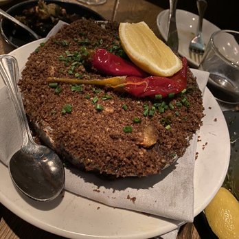Aba - Black Garlic Shrimp Scampi - Mediterranean Near Me - Chicago, Illinois