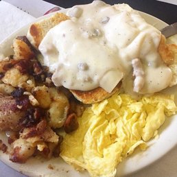 Chicken and biscuits! So good! Chicken and biscuits! So good!