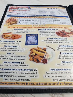 Menu photo 1 Seahorse Grill Galveston, TX Menu photo 1 Seahorse Grill Galveston, TX