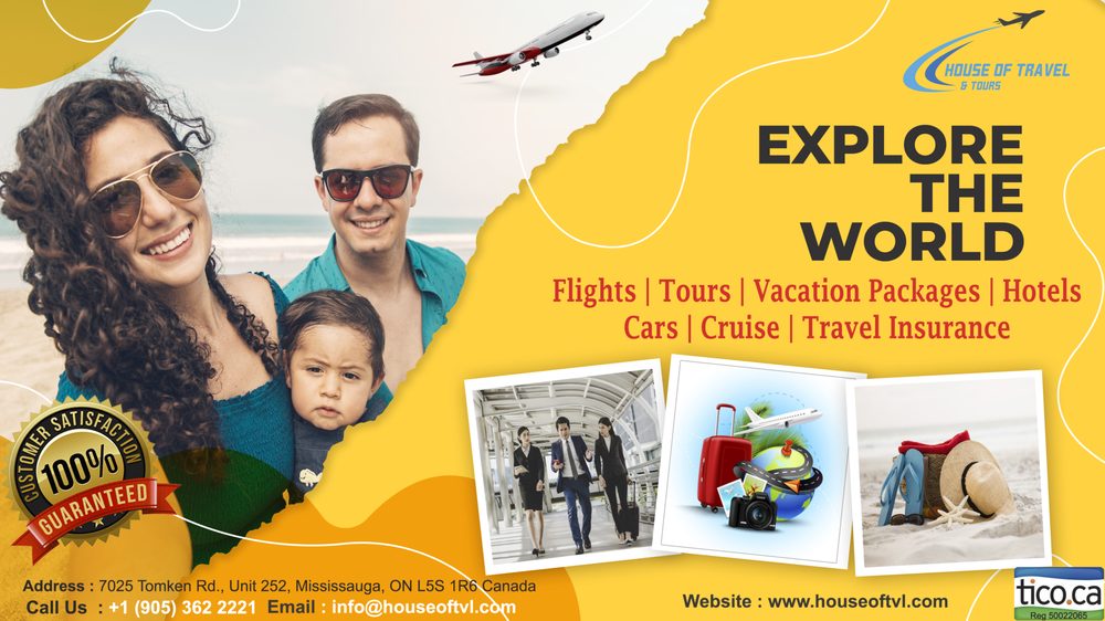 HOUSE OF TRAVEL & TOURS Updated September 2024 Request Information