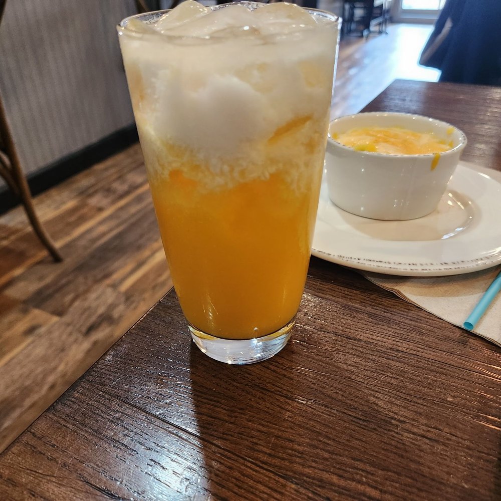 First Watch - This is the tantalizing Tangerine Dream. This was so good. It tastes like a cream sickle from back in the day. - Breakfast & Brunch Near Me - Montgomery, Alabama First Watch - This is the tantalizing Tangerine Dream. This was so good. It tastes like a cream sickle from back in the day. - Breakfast & Brunch Near Me - Montgomery, Alabama