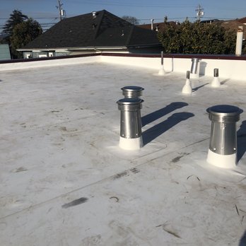 Elite Roofing & Waterproofing - My finished roof with all new vents and bigger drain and over flow ,so beautiful - Roofing Near Me - Oakland, California Elite Roofing & Waterproofing - My finished roof with all new vents and bigger drain and over flow ,so beautiful - Roofing Near Me - Oakland, California