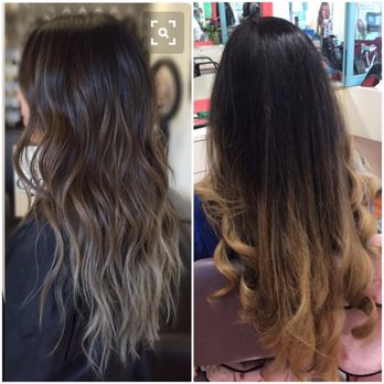 House of Style - The left picture shows the color I wanted. The right picture is the color I got. - Blow Dry/Out Services Near Me - Livermore, California House of Style - The left picture shows the color I wanted. The right picture is the color I got. - Blow Dry/Out Services Near Me - Livermore, California