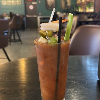 Oviedo Park Pub - A Bloody Mary that eats like a meal! Brunch on! - Pubs Near Me - Oviedo, Florida Oviedo Park Pub - A Bloody Mary that eats like a meal! Brunch on! - Pubs Near Me - Oviedo, Florida