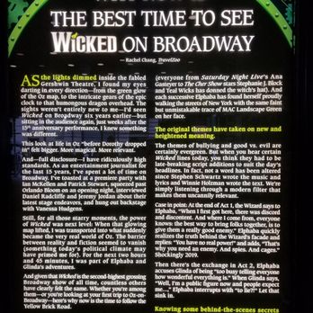 Wicked - Performing Arts Near Me - New York, New York Wicked - Performing Arts Near Me - New York, New York