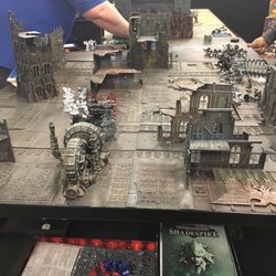 Games Workshop - People playing the game in the store