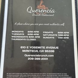 Exterior photo of Querencia Brunch Restaurant - Manteca, California Exterior photo of Querencia Brunch Restaurant - Manteca, California
