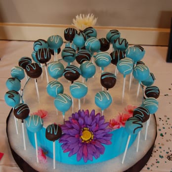 Baked By Yael - Cake Pop display for my sisters wedding shower! - Bakeries Near Me - Washington, DC, District of Columbia Baked By Yael - Cake Pop display for my sisters wedding shower! - Bakeries Near Me - Washington, DC, District of Columbia