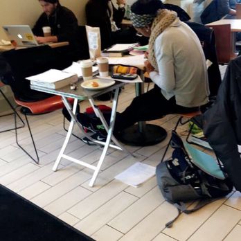 Jitters Cafe - The extra table the let us pull up to study with - Coffee & Tea Near Me - Pittsburgh, Pennsylvania