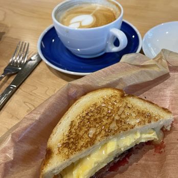 Songbird - Breakfast Sammie and latte - Breakfast & Brunch Near Me - St. Louis, Missouri Songbird - Breakfast Sammie and latte - Breakfast & Brunch Near Me - St. Louis, Missouri