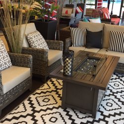 Vancouver Sofa and Patio - Boston sofa set with matching Fire pit by Ratana