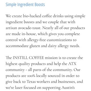 Instill Coffee - Wanted to add their story - Coffee & Tea Near Me - Round Rock, Texas Instill Coffee - Wanted to add their story - Coffee & Tea Near Me - Round Rock, Texas