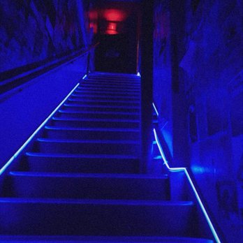 Los Globos - Stairs to the bathroom - Dance Clubs Near Me - Los Angeles, California Los Globos - Stairs to the bathroom - Dance Clubs Near Me - Los Angeles, California