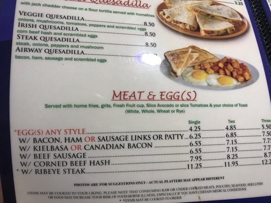 Menu photo 8 Airway Windsor Locks, CT