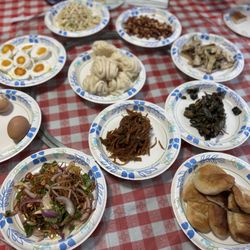 Auntie Guan’s Kitchen - Farm breakfast. Everything was either grown on the farm or made on the farm.