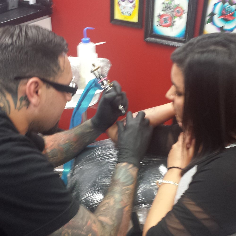 Q Tattoo - First tattoos with @monchotats - Tattoo Near Me - Huntington Beach, California Q Tattoo - First tattoos with @monchotats - Tattoo Near Me - Huntington Beach, California