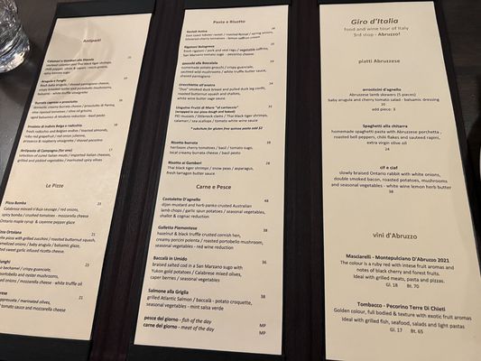 Menu photo 1 Belsito Trattoria Kleinburg, ON