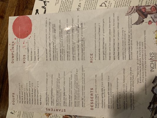 Menu photo 2 Inchin's Bamboo Garden Charlotte, NC Menu photo 2 Inchin's Bamboo Garden Charlotte, NC